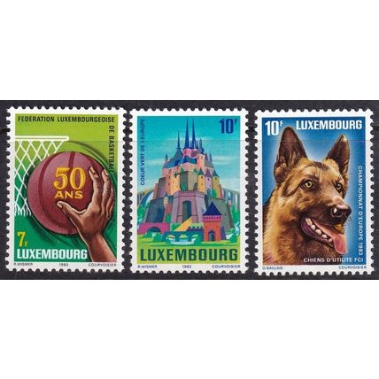 Luxembourg 1983 SG 1116-8 UMM (D-099 (11))