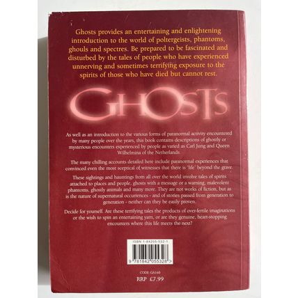 GHOSTS - MORVEN ELDRITCH (UK PAPERBACK, 2005)