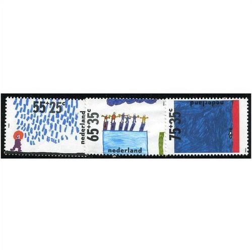 1988 NVPH 1415/1417 - mint no gum