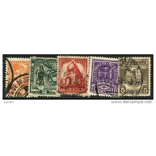 1937/1950 5 different values - #5 fine used (o)