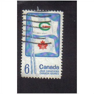 1969 canada winter and summer games 6c f/u sg641