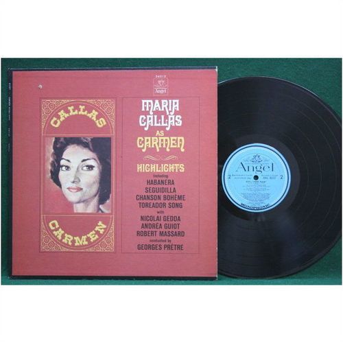 Callas/Pretre - Bizet: Carmen-Highlights - ANG 36312 - EX