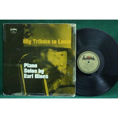 Earl Hines - My Tribute To Louis-Piano Solos - AP 111 - EX