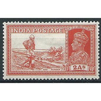 India 1937 SG251 2a Vermillion Mounted Mint .. ..