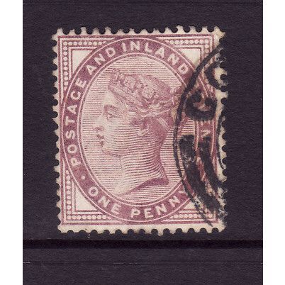 GREAT BRITAIN 1881 SG 172 1d LILAC FINE USED#10