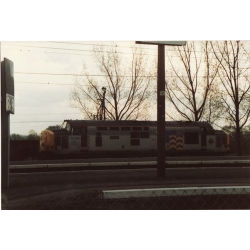 Railway Photo BR Class 37 37888 Petrolea Broxbourne 37/7 Loco Petroleum Livery 3