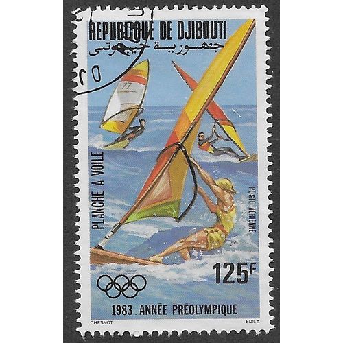 DJI 1983 125f 'OLYMPIC GAMES' FINE USED (EBID 55-023)