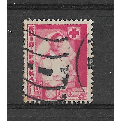 SouthAfrica.SG89 1d Nurse and Ambulance.Afrikaans Print.Fine Used.Aug19c