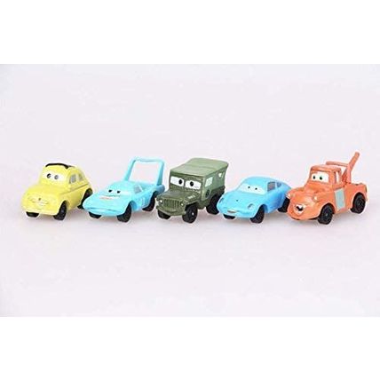 Latest Children 14pcs Cars Cake Topper Kids Play Action Figure Figurine Party Bi