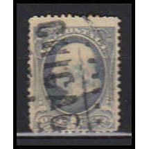 Used 206 1c Benjamin Franklin Just Clears RA0364