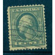 Used 405 1c George Washington Fine A08631