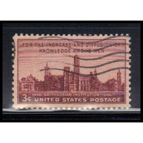 Used 943 3c Smithsonian Very Fine KA7957