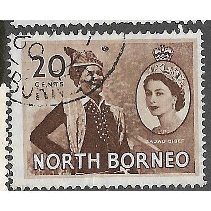 SABAH 1954/1959 SG 380 - fine used (o)
