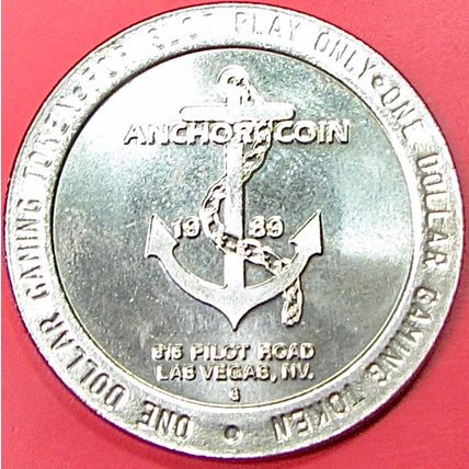 Laughing Jackalope Bar & Grill. $1 Casino Route Token. Las Vegas, NV. 31A.