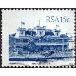 South Africa 1982. 15c Value. Blue. Matjesfontein. Fine . Used
