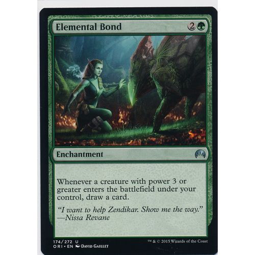 Magic the Gathering MTG Origins 174/272 Elemental Bond