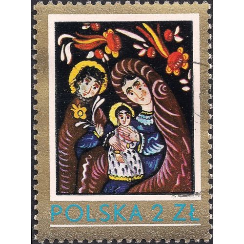 POLAND, The Holy Family by Ewelina Paksowa, gold 1979, 2 Zl