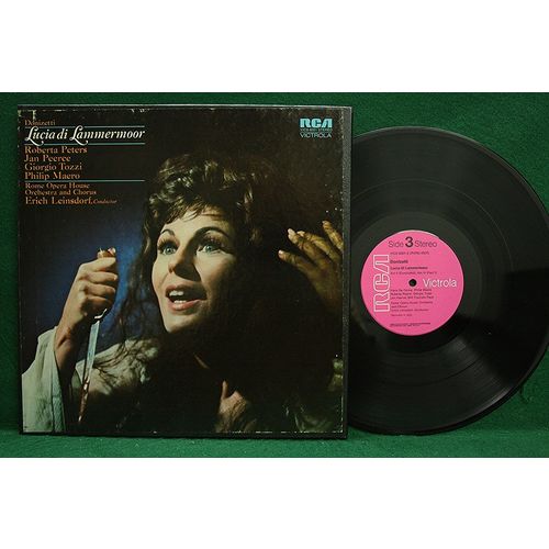 Leinsdorf/Peters/Peerce - Donizetti: Lucia di Lammermoor - 2-LP - VICS 6001 - NM