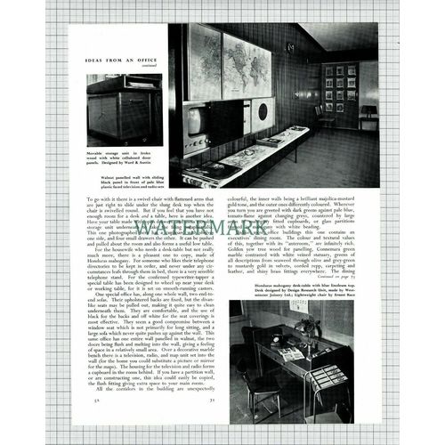 X1800) The Time & Life London Building - c.1954 Article