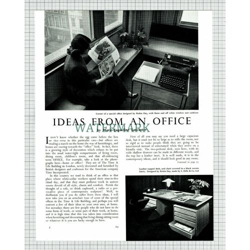 X1800) The Time & Life London Building - c.1954 Article
