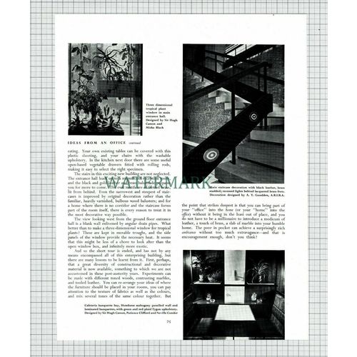 X1800) The Time & Life London Building - c.1954 Article