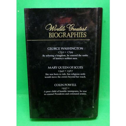 Reader's Digest World's Greatest Biographies Washington Queen of Scots Powel G20