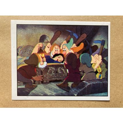 Snow White and the Seven Dwarfs Sticker # 86 (A) unused 1994 Panini Disney