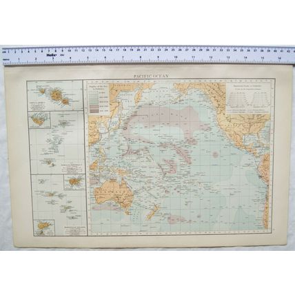 1895 The Times Plate 6 Pacific Ocean