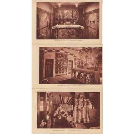 Sanctuaire De Loyola Saint Ignace 3x Interior French Postcard s