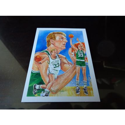 1990-91 NBA Hoops Card # 356 Larry Bird Excellent-Mint (6) Boston Celtics (SB)