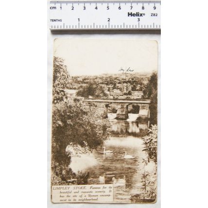 vintage postcard Limpley Stoke, Wiltshire