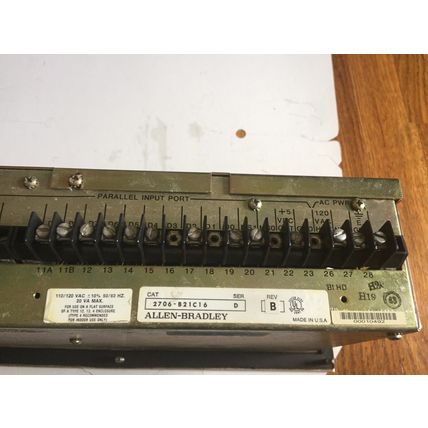 ALLEN BRADLEY 2706-B21C16 OPERATOR INTERFACE ,CR