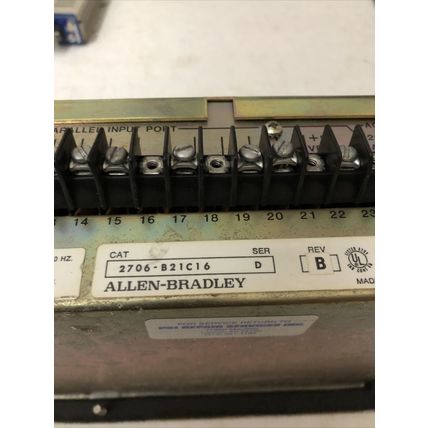 ALLEN BRADLEY 2706-B21C16 OPERATOR INTERFACE ,CR