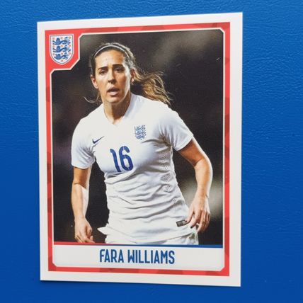 Panini ENGLAND 2016 Sticker Fara Williams #277