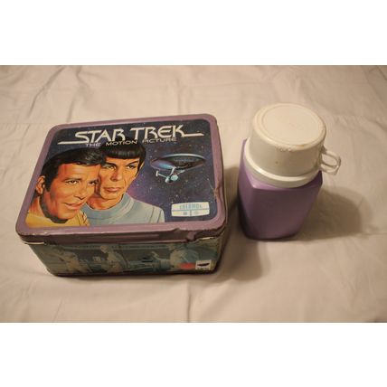 1979 Star Trek THE MOTION PICTURE Lunch Box with Original Thermos