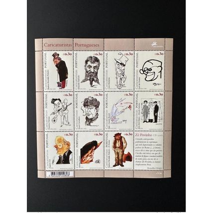Portugal 2005 Mi. 2953 - 2963 Klb Caricaturistas Portugueses Zé Povino
