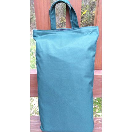Plow and Hearth All-Weather Green Outdoor Armchair Cover 27" x 26" x 35" NEW!