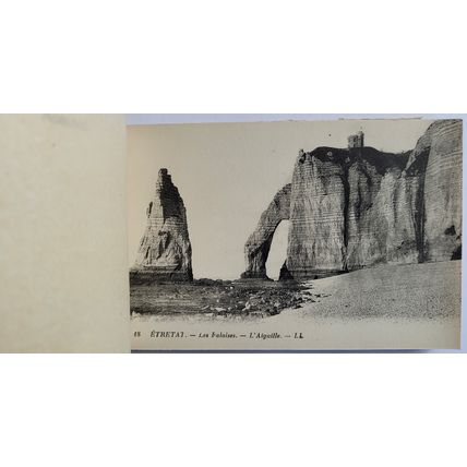 Postcards Etretat, Normandy, France. Book of 12. Unposted