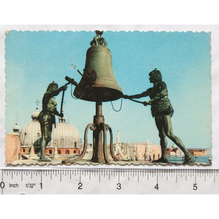 vintage postcard The Mori, Venice, Italy