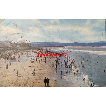 Sands, Rhyl, Denbighshire, Wales, PT24706 Postcard, 1967