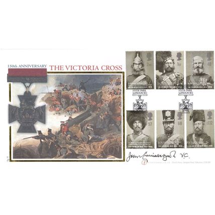 John Cruickshank 150th Anniversary Of Red Cross Benham Hand Signed FDC