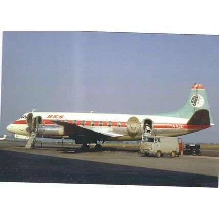 VISCOUNT AIRCRAFT B.K.S. CARD NO FP 222