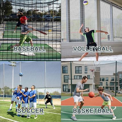 Golf Netting 7Ft,10Ft,15Ft,20Ft Golf Practice Net for Garage, Sport Practice Bar