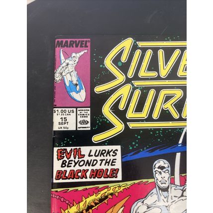 SILVER SURFER #15 VOL. 3 HIGH GRADE 1ST RON LIM MARVEL COMIC BOOK NM