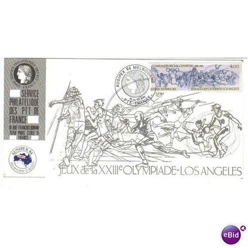 1984 FRANCE OLYMPIADE AUSIPEX`84" MELBOURNE