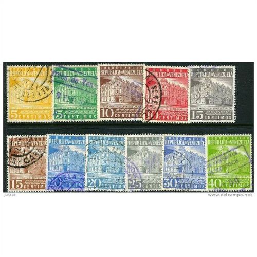 1958/1962 11 different values - fine used (o)