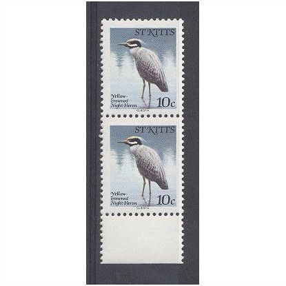 SG58A 10c Yellow-crowned Night Heron Pair.Unmounted Mint.dec12
