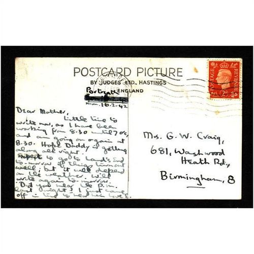 ST IVES THE COMMITTEE MEETING BY JUDGES HASTINGS POST CARD USED