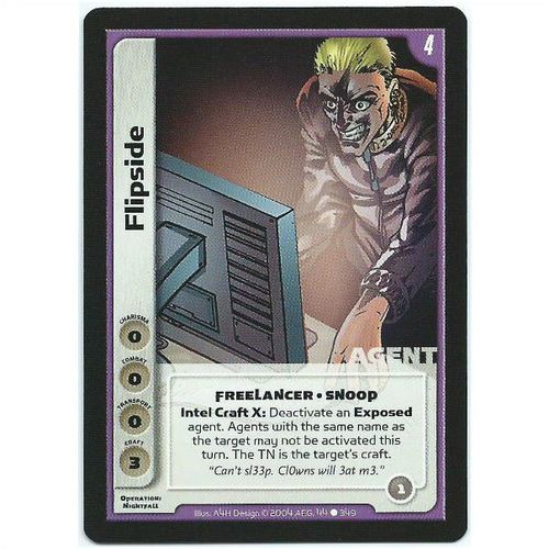 Spycraft CCG Operation Nightfall - 44/349 - Flipside
