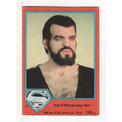 VINTAGE SINGLE - SUPERMAN SERIES 1 NO. 110 - TOPPS (1978)
